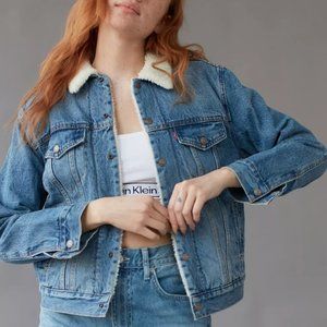 Levi’s Ex-Boyfriend Sherpa Denim Trucker Jacket